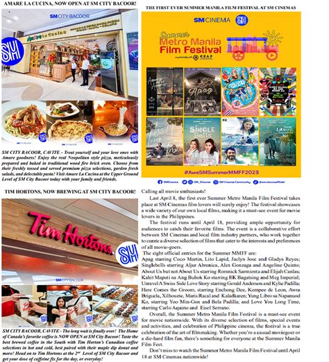 TIM HORTONS, NOW BREWING AT SM CITY .